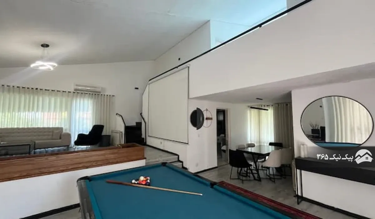 بیلیارد اجاره ویلا ۳ خواب نزدیک ساحل شهرک دریاکنار